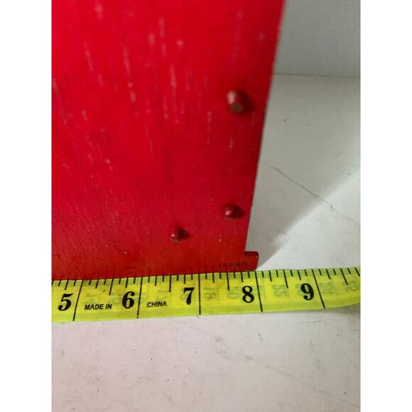 Vintage 1950s 60s Christmas Card Box Santa Chimney Made in Japan - Picture 8 of 9